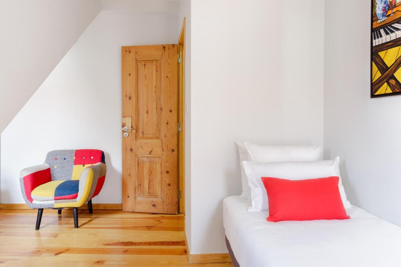 Amazing Rooftop Terrace With River And Historic City View 4 Bedrooms 4 Bathrooms Ac 19Th Century Building Chiado Lissabon Exterior foto